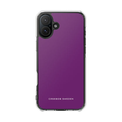 Purple iPhone 16 - Clear Impact Phone Case