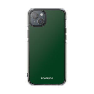 Forest Green | Phone Case for iPhone (Clear Impact Case - Magnetic)