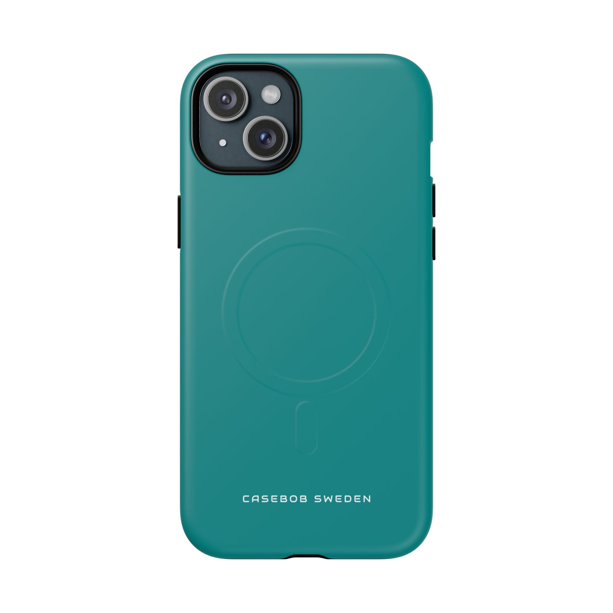 Dark Cyan iPhone 15 | Tough+ Phone Case