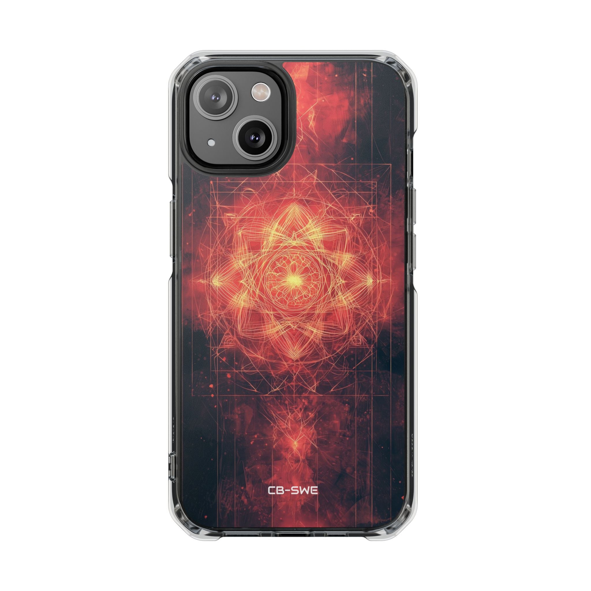 Flames Embrace Sky iPhone Case - Impact