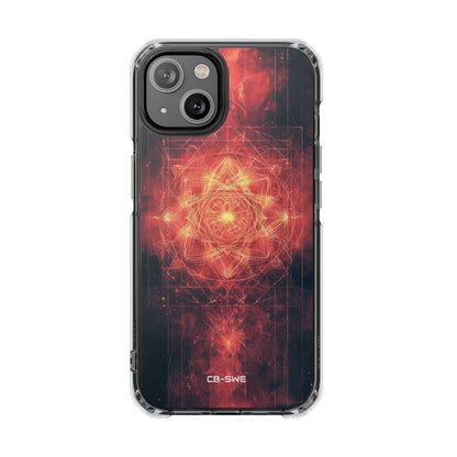 Flames Embrace Sky iPhone Case - Impact