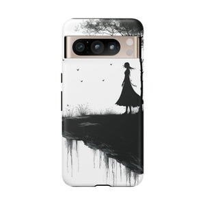 Solitary Serenity | Protective Phone Case for Google Pixel