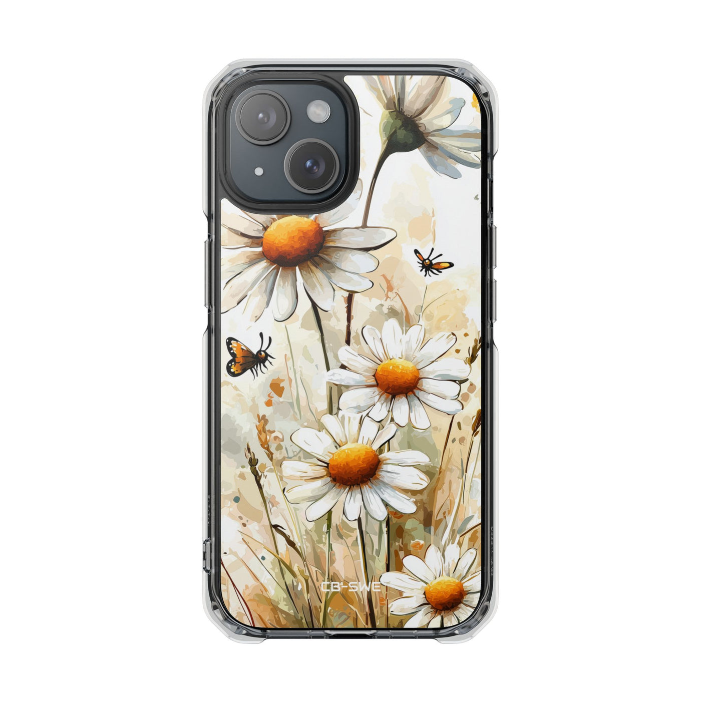Daisies Dance Light iPhone Case - Impact