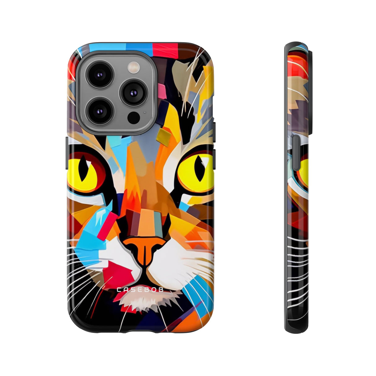 Abstract Kitty Palette - Protective Phone Case