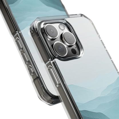 Teal Mist Mountains iPhone 16 Pro Max Case - Impact