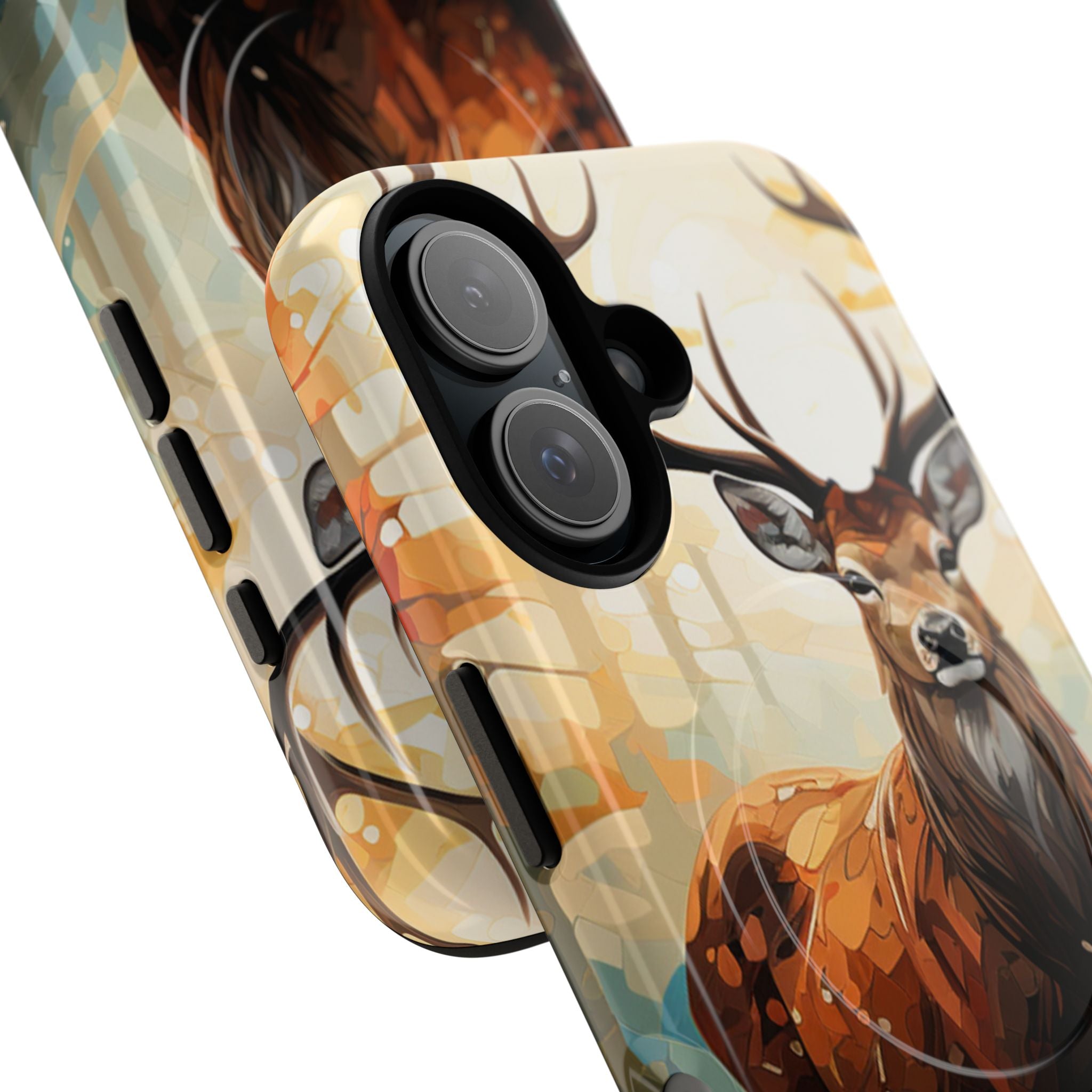 Glowing Stag iPhone 16 Case - Tough+