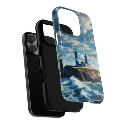 Lighthouse Guards Waves - iPhone Case