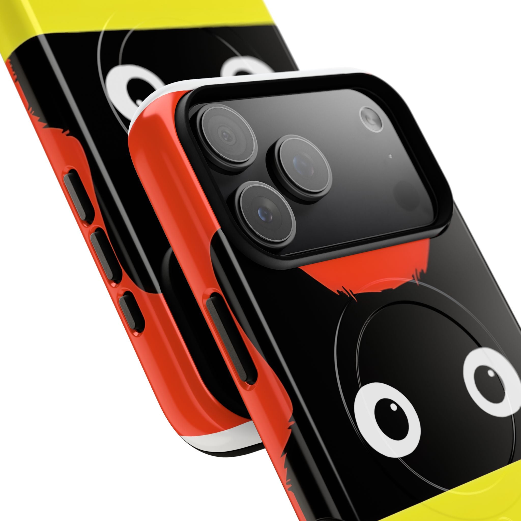 Peekaboo Cat Crimson iPhone 17 Pro Max Case - Tough+