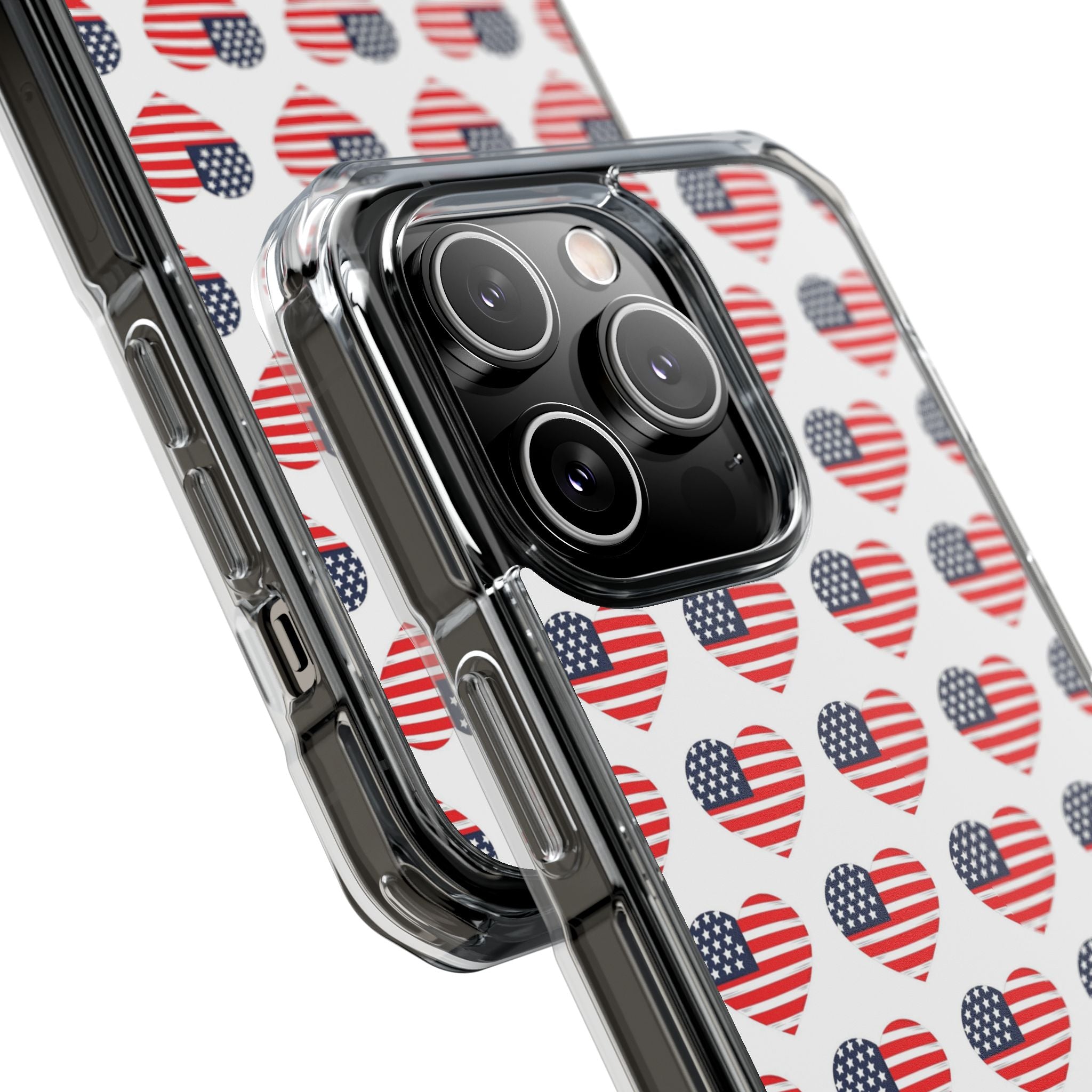 Hearts Embrace Freedom iPhone Case - Impact
