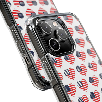 Hearts Embrace Freedom iPhone Case - Impact