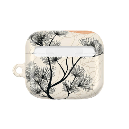 Spiky Tree Sunset - AirPods Case