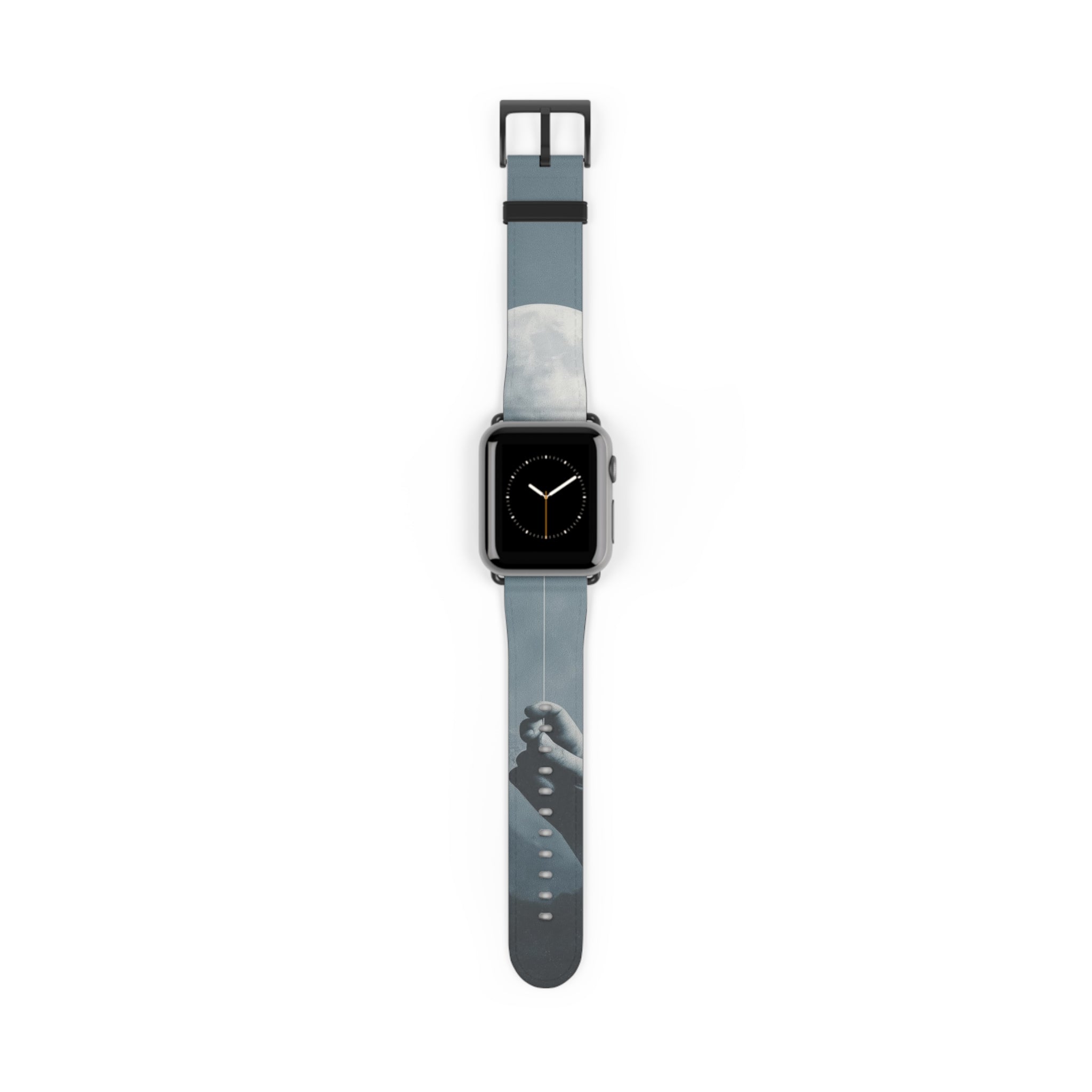 Moon Balloon Blue - Watch Band