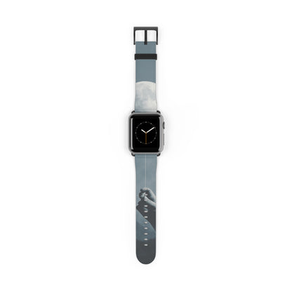 Moon Balloon Blue - Watch Band