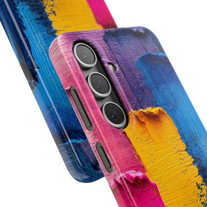 Bold Abstract Texture - Slim Samsung S24 Phone Case