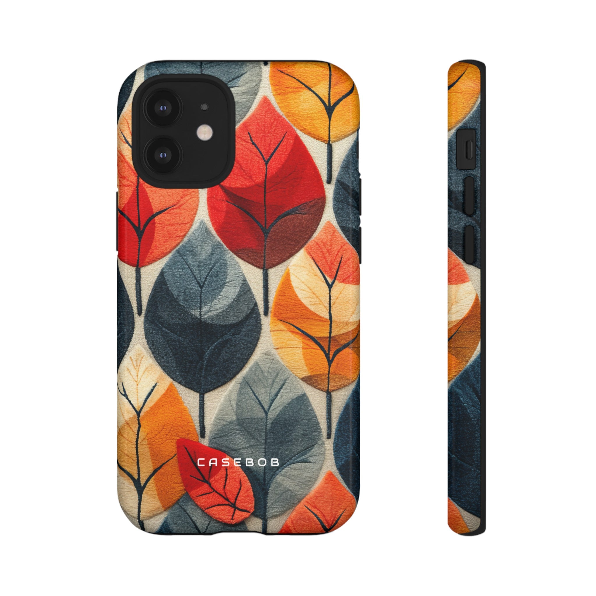 Scandinavian Leafy Serenity - Protective Phone Case