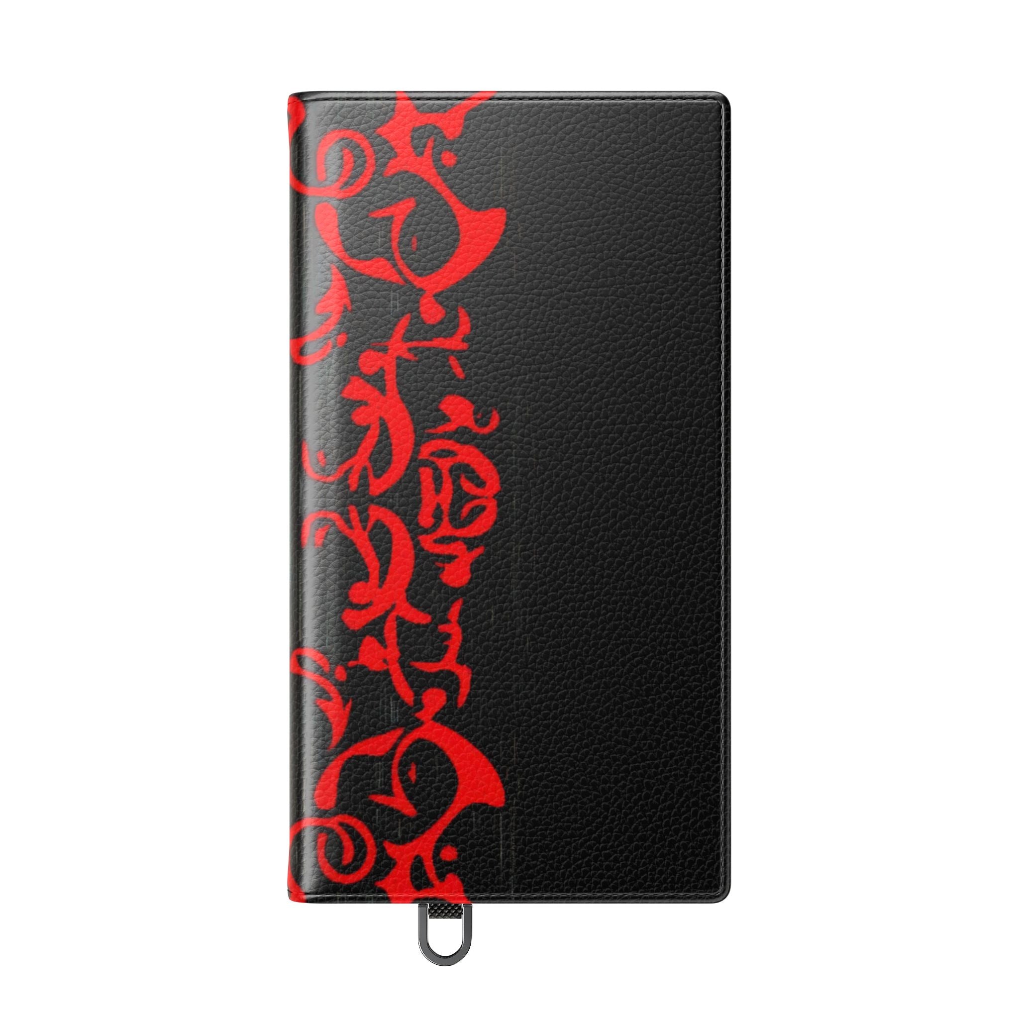 Crimson Swirl - Samsung S24 Ultra Case - Wallet