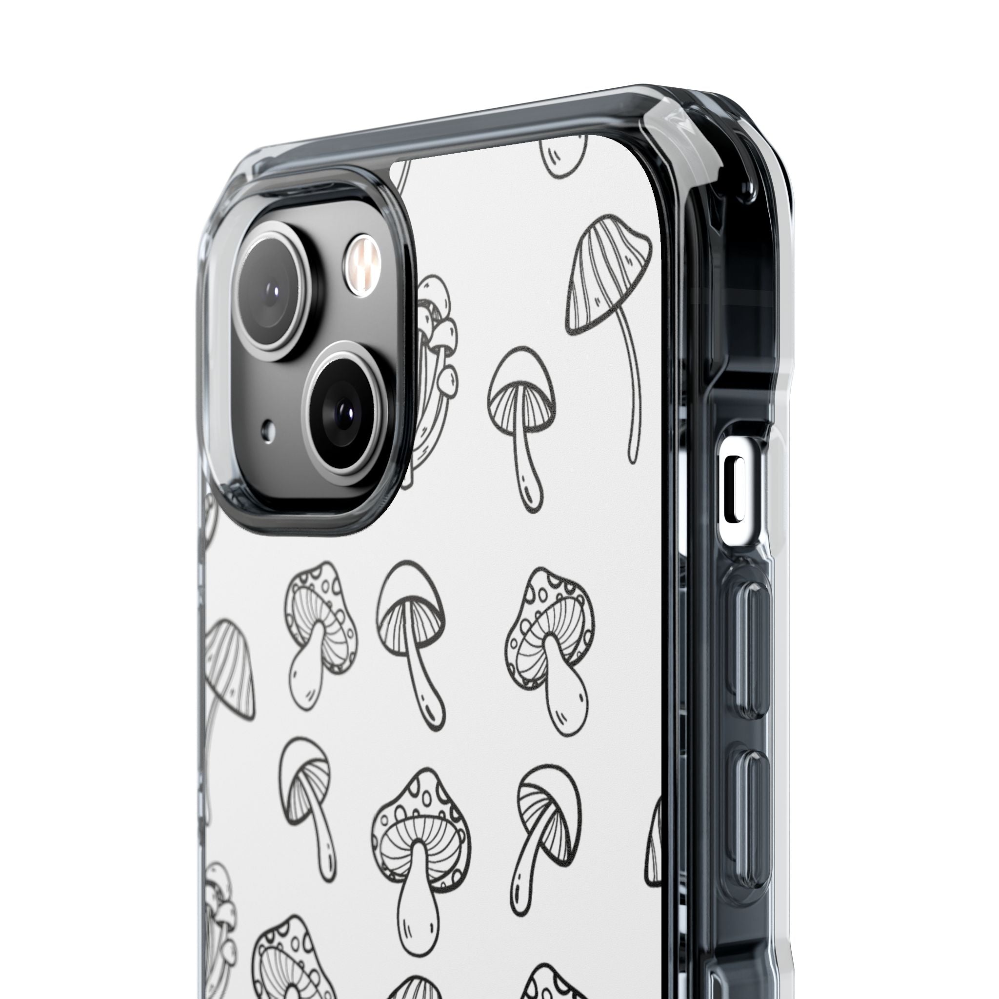Mushroom Line Play iPhone Case - Impact