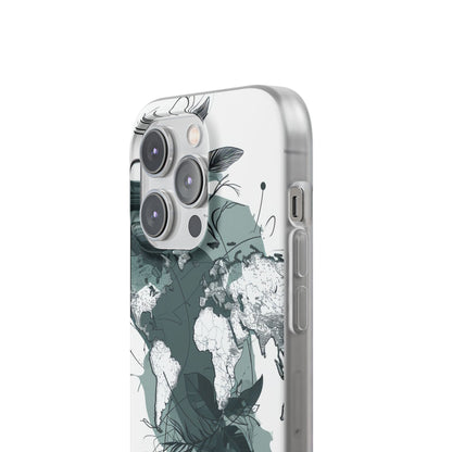 Botanical Cartography | Flexible Phone Case for iPhone