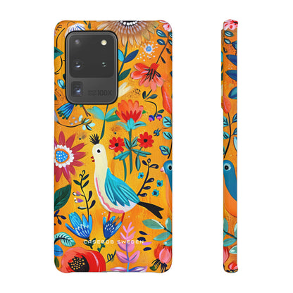 Whimsical Vintage Nature Harmony Samsung S20 - Slim Phone Case