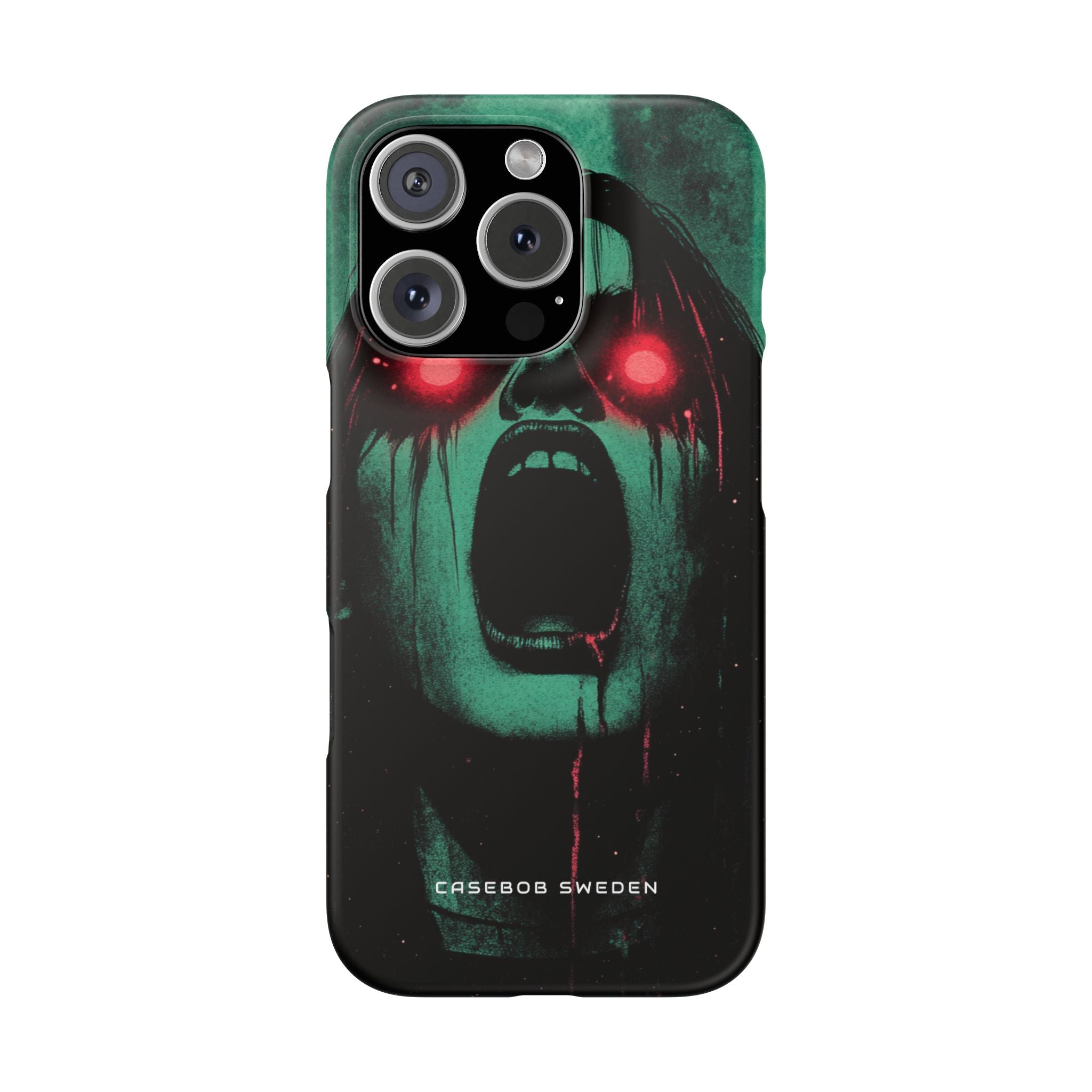 Haunting Glow of Gothic Eyes iPhone 16 - Slim Phone Case