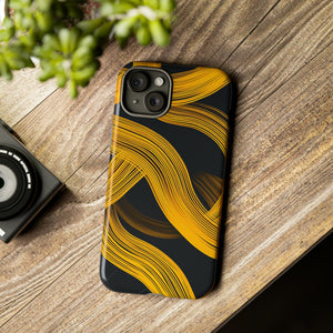 Golden Line Sleekness - Protective Phone Case