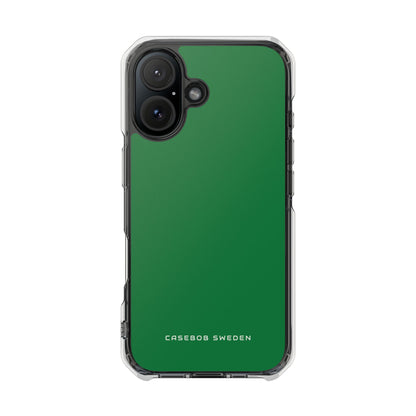 Green iPhone 16 - Clear Impact Phone Case