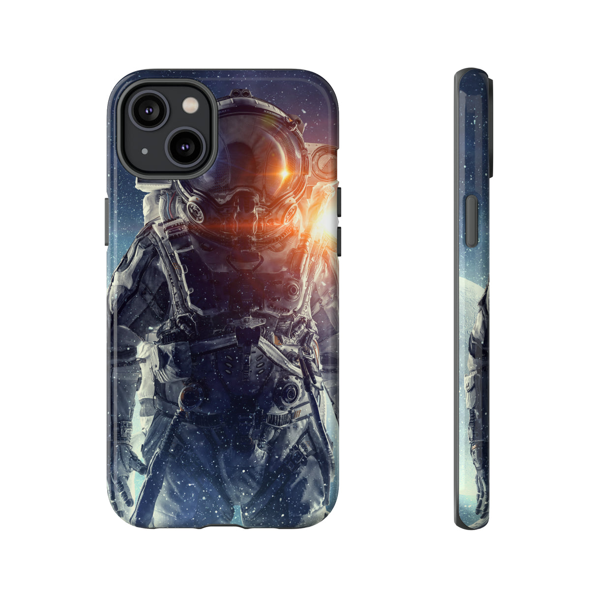 Astronaut in space - Protective Phone Case