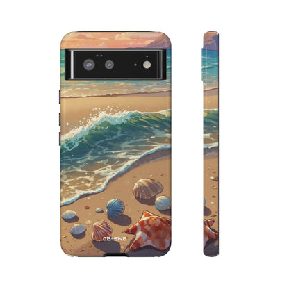 Seashells Kiss Shore - Google Pixel Case