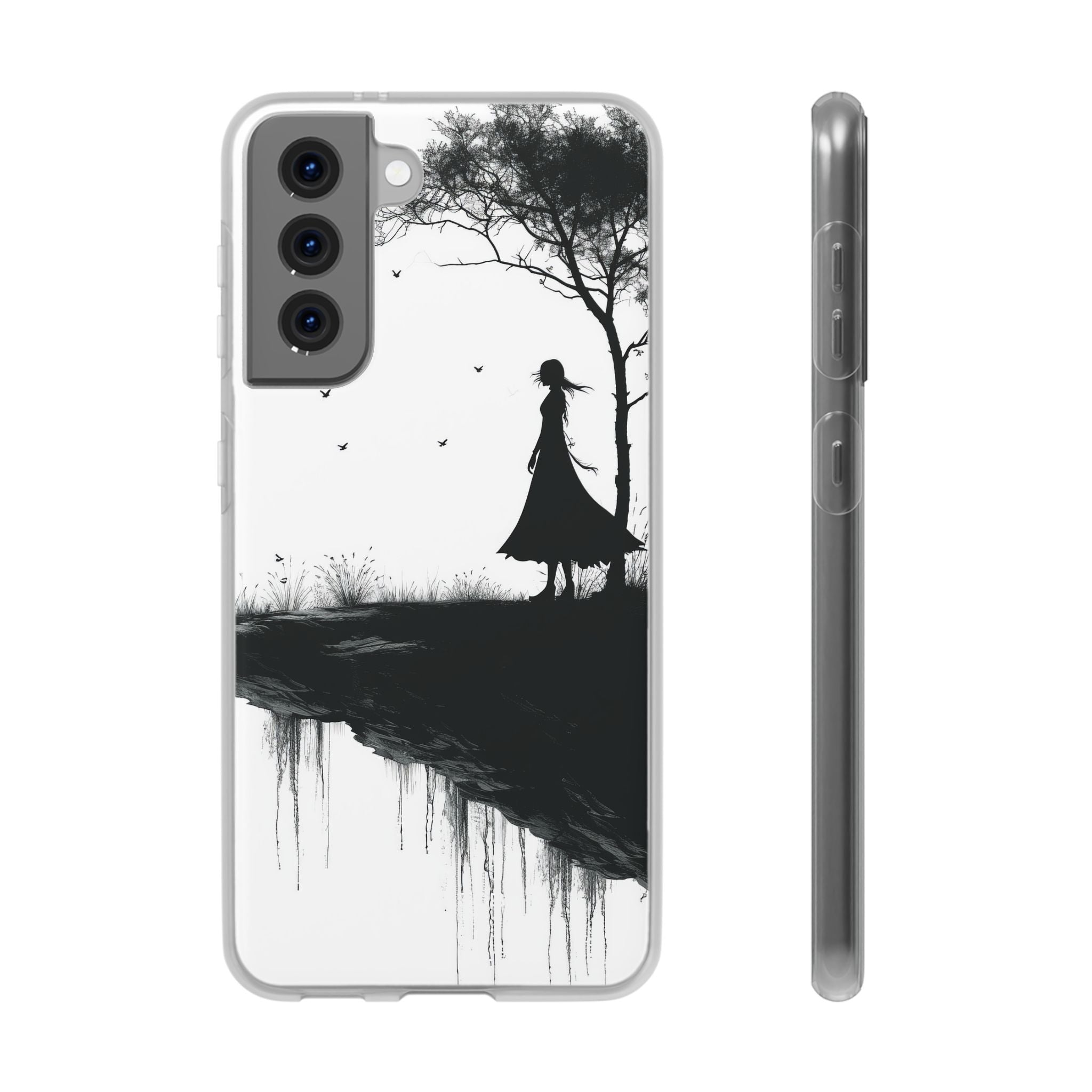 Solitary Serenity | Flexible Phone Case for Samsung Galaxy