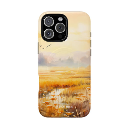 Glowing Sunrise iPhone 16 Pro Max Case - Tough+