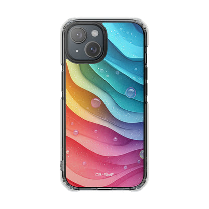 Waves Dance Playfully iPhone Case - Impact
