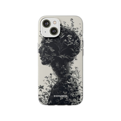 Botanical Silhouette Essence | Flexible Phone Case for iPhone