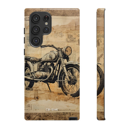 Vintage Motorcycle Collage - Samsung Case