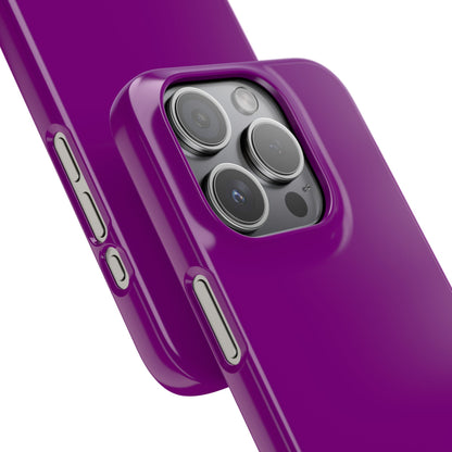 Purple iPhone 15 - Slim Phone Case