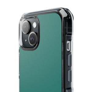 Celadon Green | Phone Case for iPhone (Clear Impact Case - Magnetic)