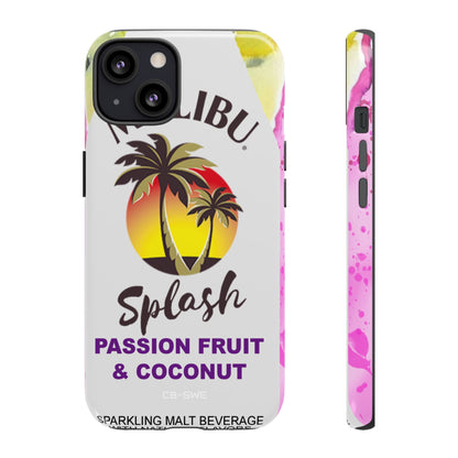 Tropical Sunset Splash - iPhone Case