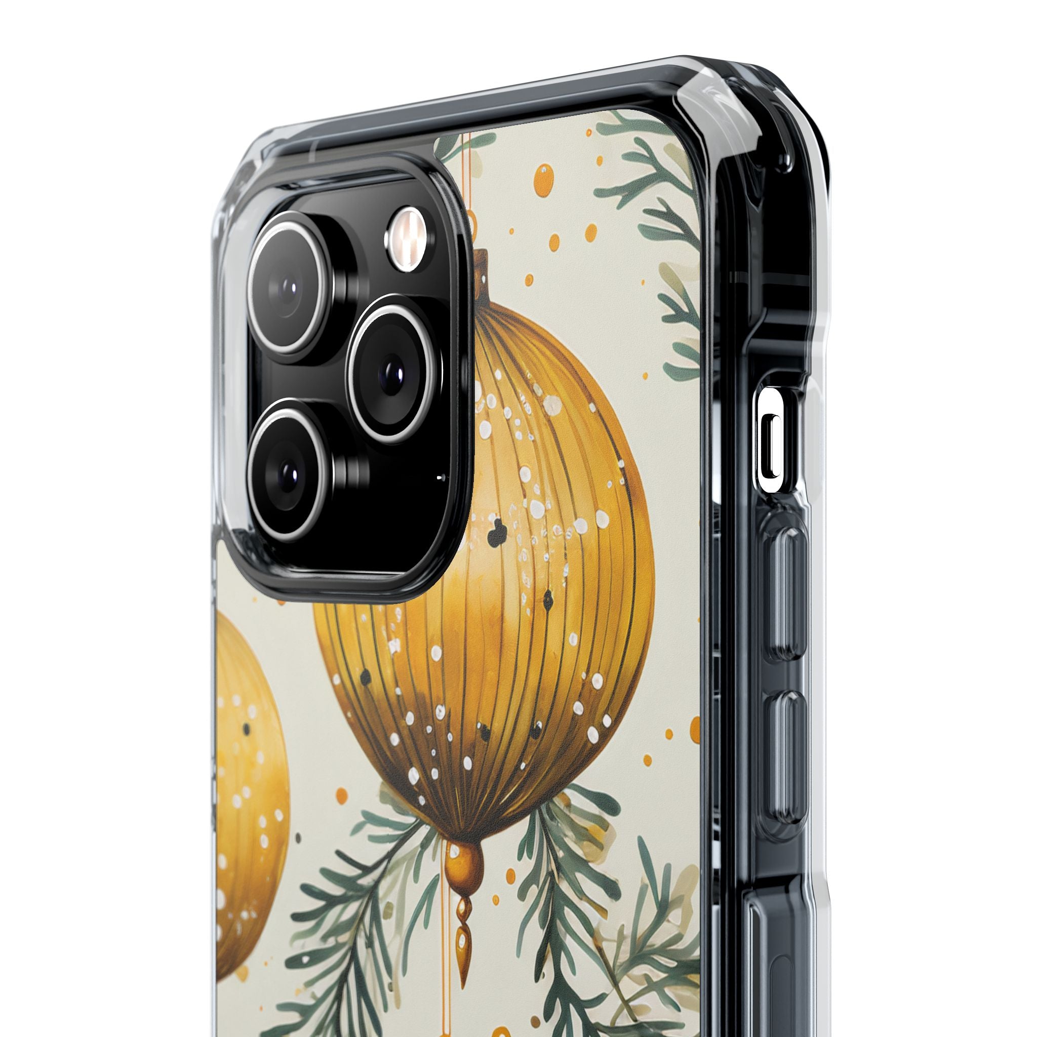 Golden Ornaments Dance iPhone Case - Impact