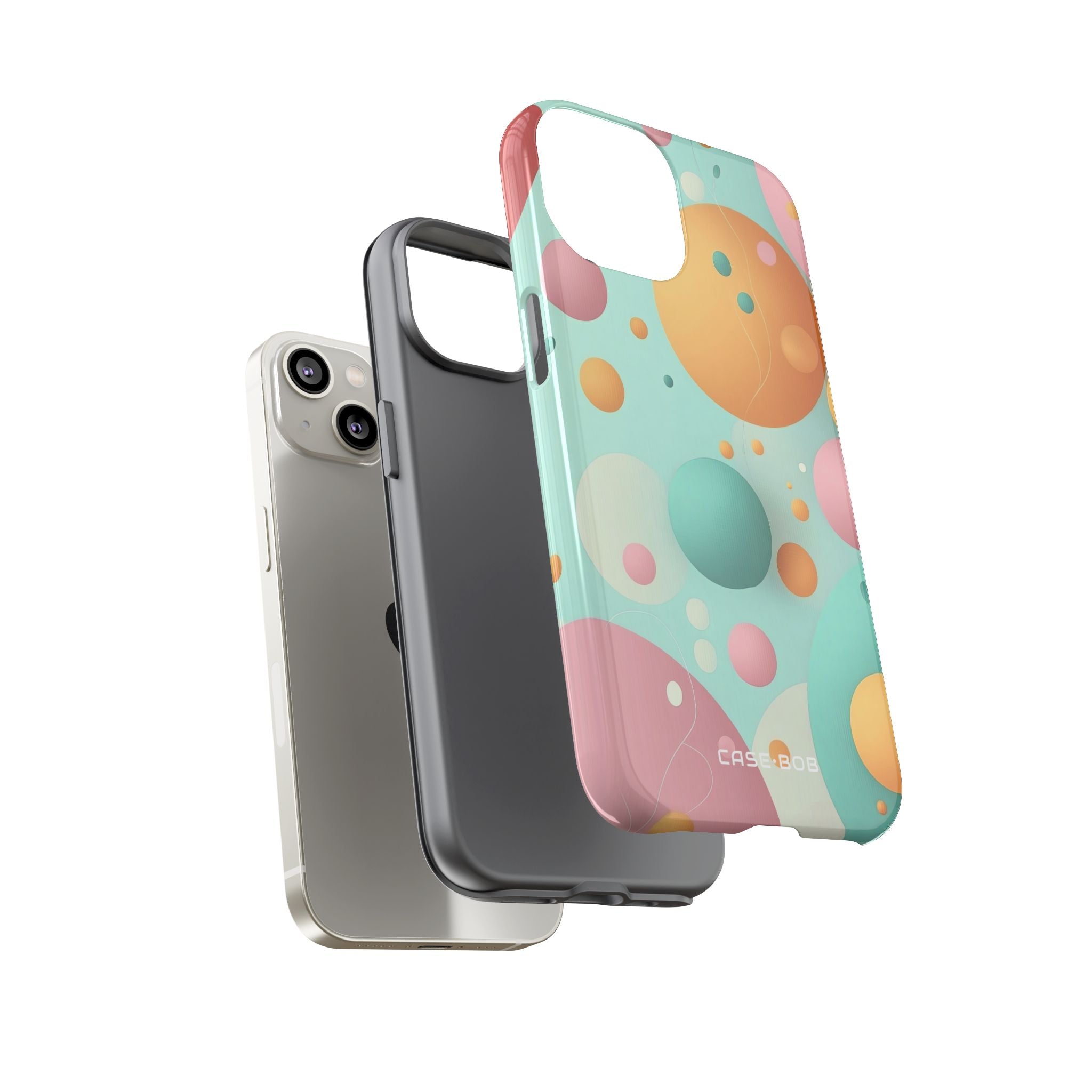 Pastel Circles iPhone 14 Case - Tough