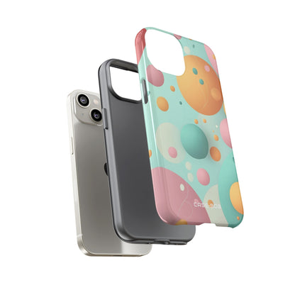 Pastel Circles iPhone 14 Case - Tough