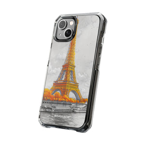 Autumnal Parisian Glow - Phone Case for iPhone (Clear Impact - Magnetic)