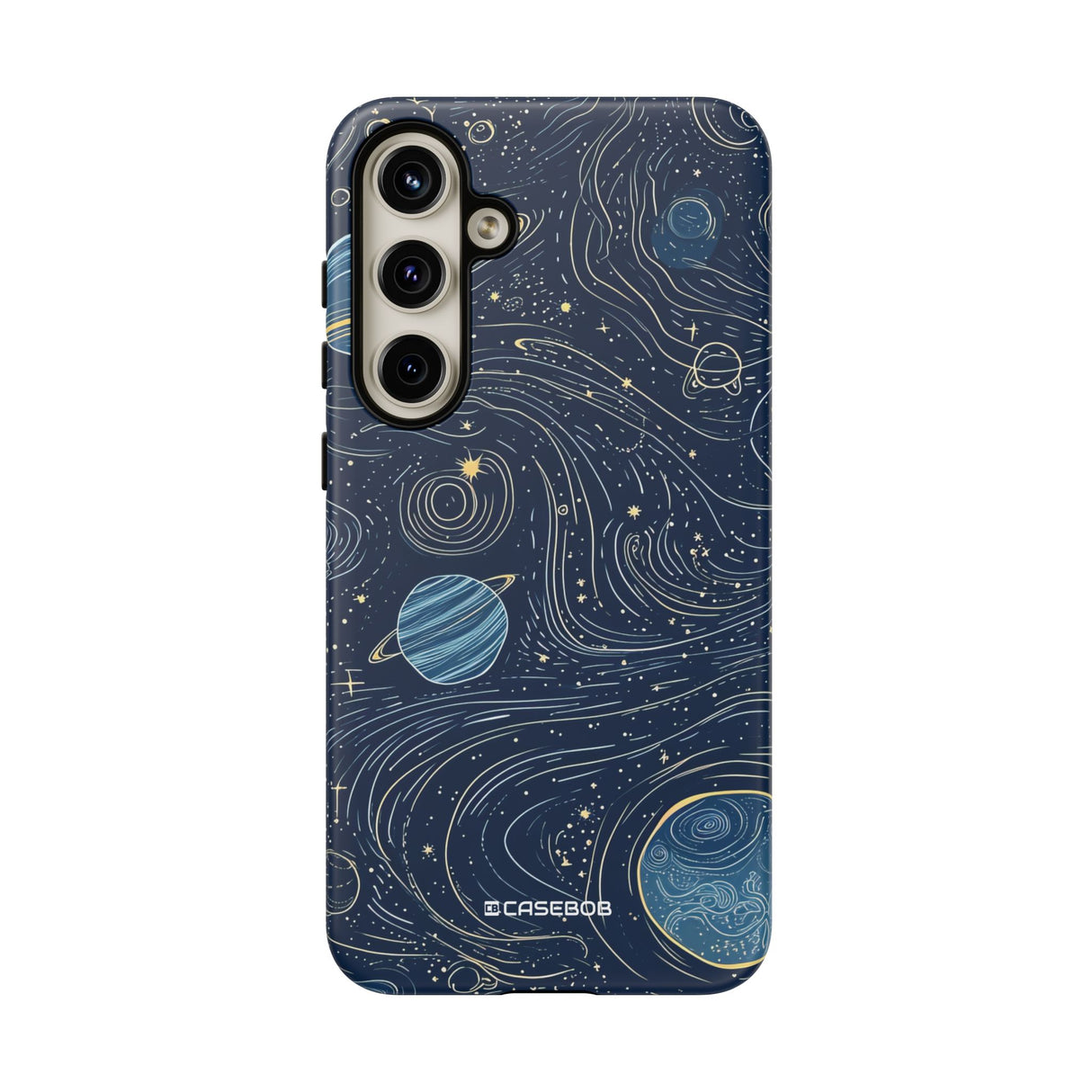 Celestial Whimsy: Hand-Drawn Universe - For Samsung S24