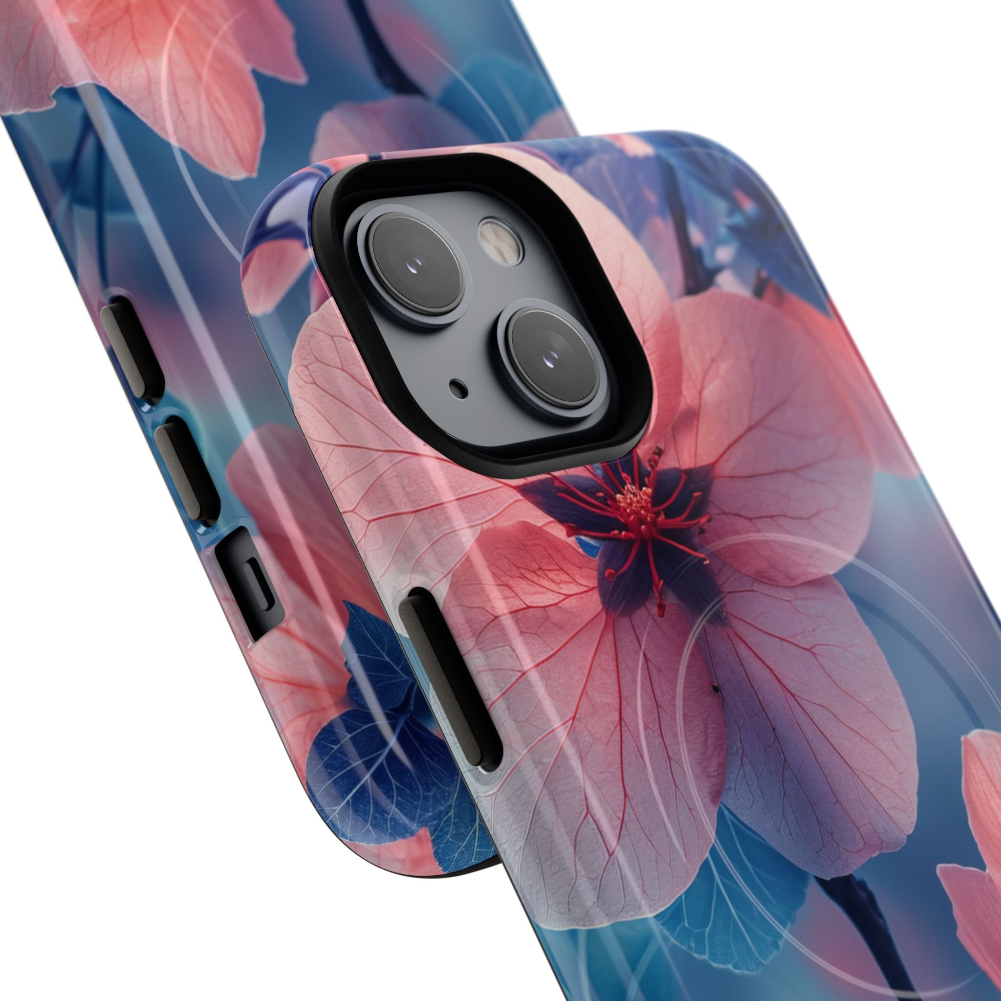 Blossom Serenity - Tough + MagSafe® iPhone 14 Phone Case