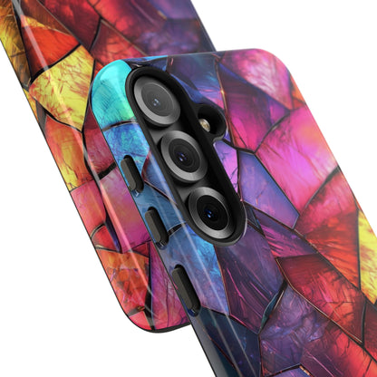 Cracked Prism Samsung S25 Case - Tough