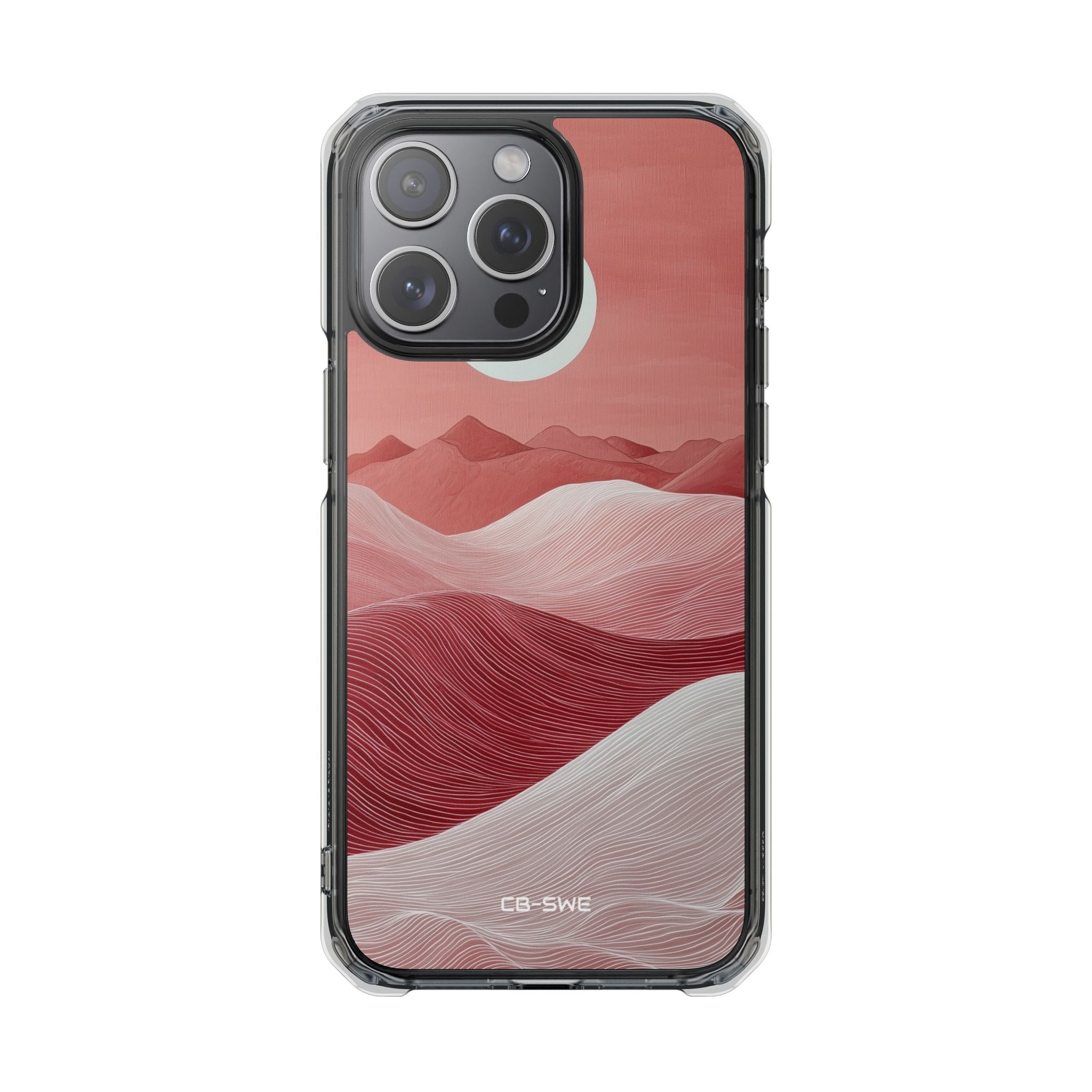 Waves Embrace Sun iPhone Case - Impact