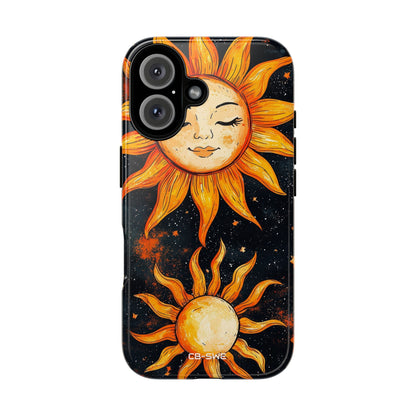 Celestial Suns Dance - iPhone Case