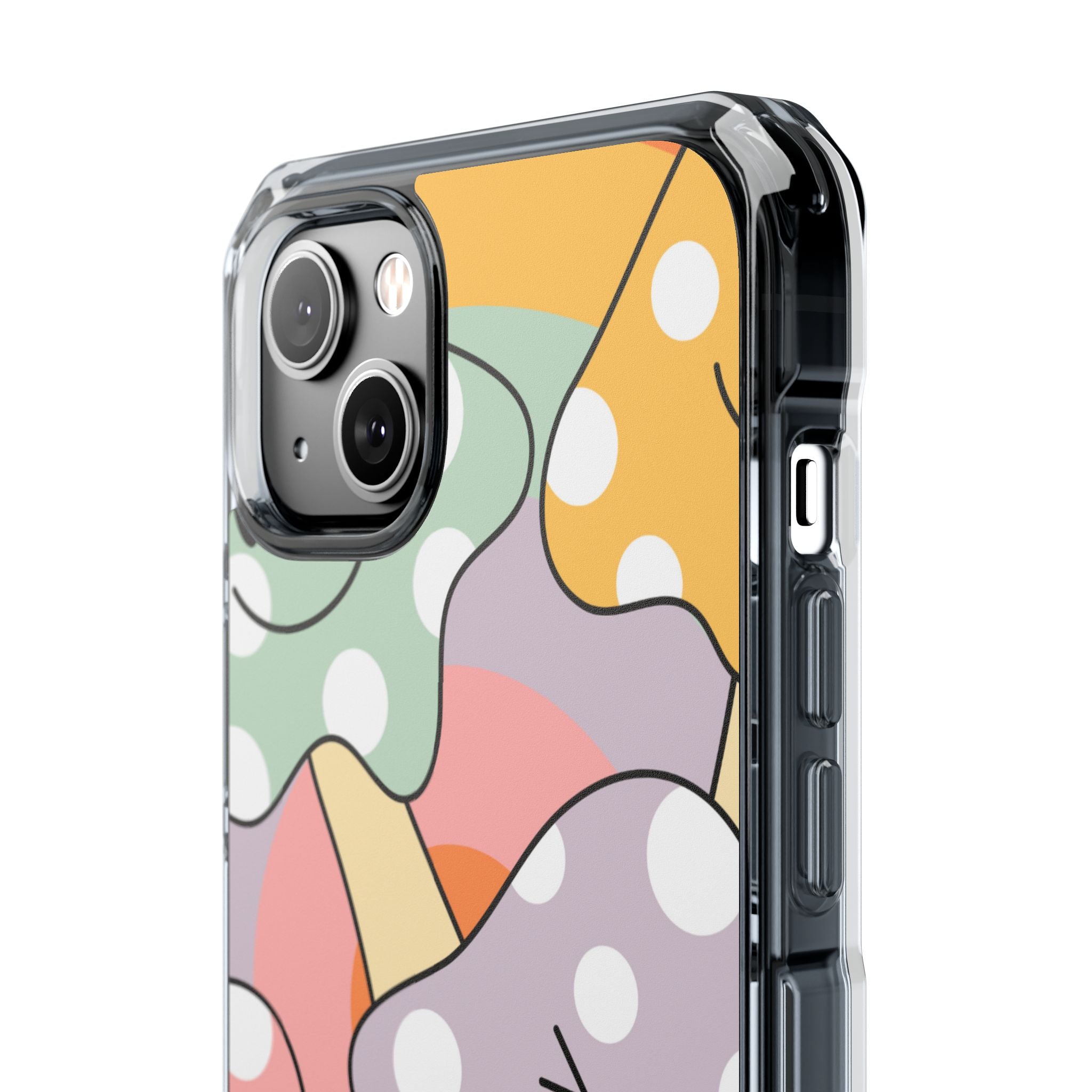 Playful Mushroom Friends iPhone Case - Impact