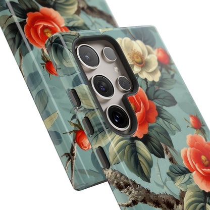 Arazzo Coral Blossom Samsung S24 - Tough
