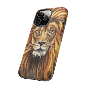 Lion head Digital Painting - Protective Phone Case