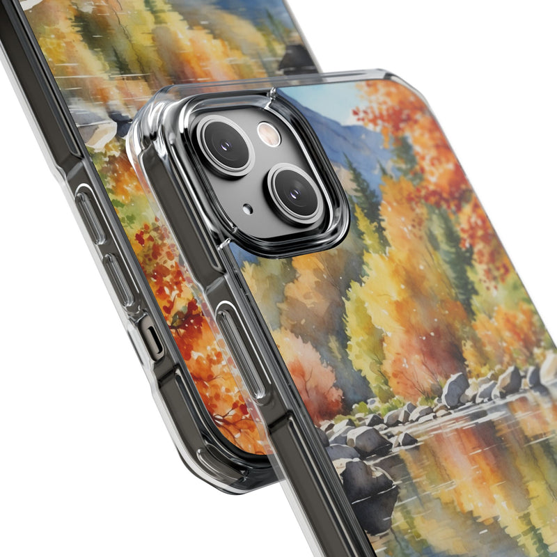 Autumn Leaves Reflect iPhone Case - Impact