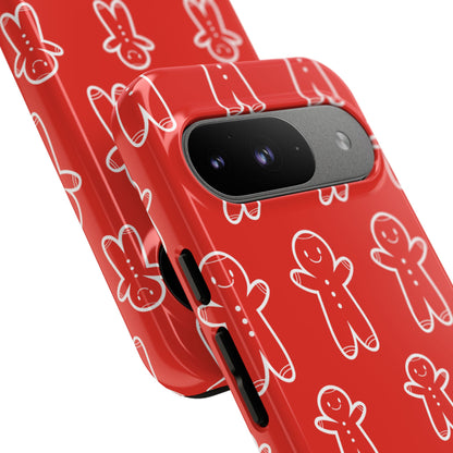Gingerbread Men Dance - Google Pixel Case